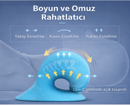 Fizyolex™ Ortopedik Boyun ve Omuz Rahatlatıcı | Medikal Boyun Destek Aparatı