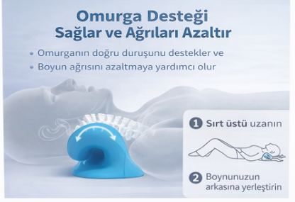 Fizyolex™ Ortopedik Boyun ve Omuz Rahatlatıcı | Medikal Boyun Destek Aparatı